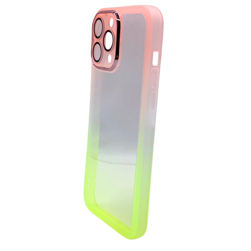 Carcasa Para iPhone 13 Pro Max Transparente Con Efecto Degradado