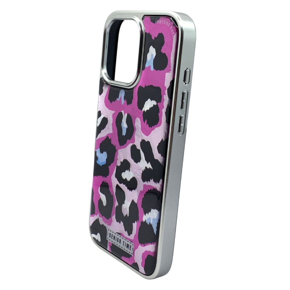 Carcasa Para iPhone 16 Pro Max Estilo Leopardo