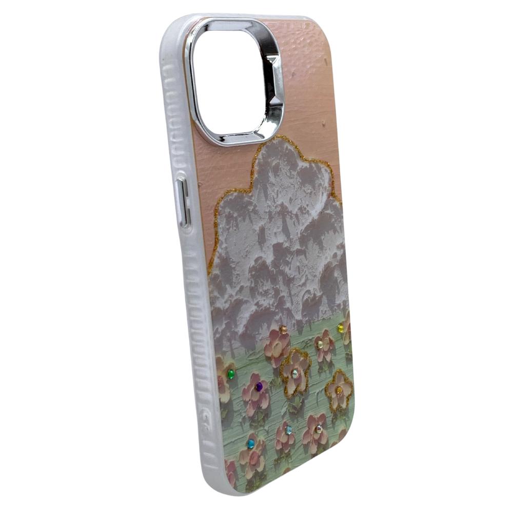 Carcasa Para iPhone 15 Estilo Floral