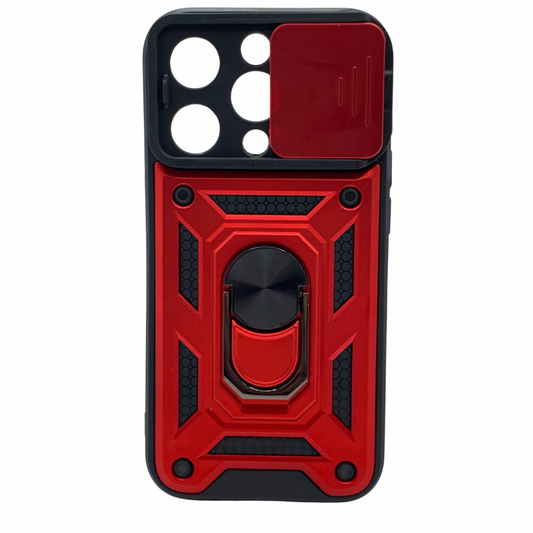 Carcasa Para iPhone 15 Pro Reforzada Anillo Soporte