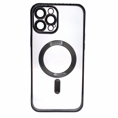 Carcasa Para iPhone 12 Pro Max Transparente Con MagSafe