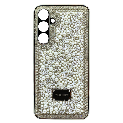 Funda Samsung A35 Perlas y Diamantes