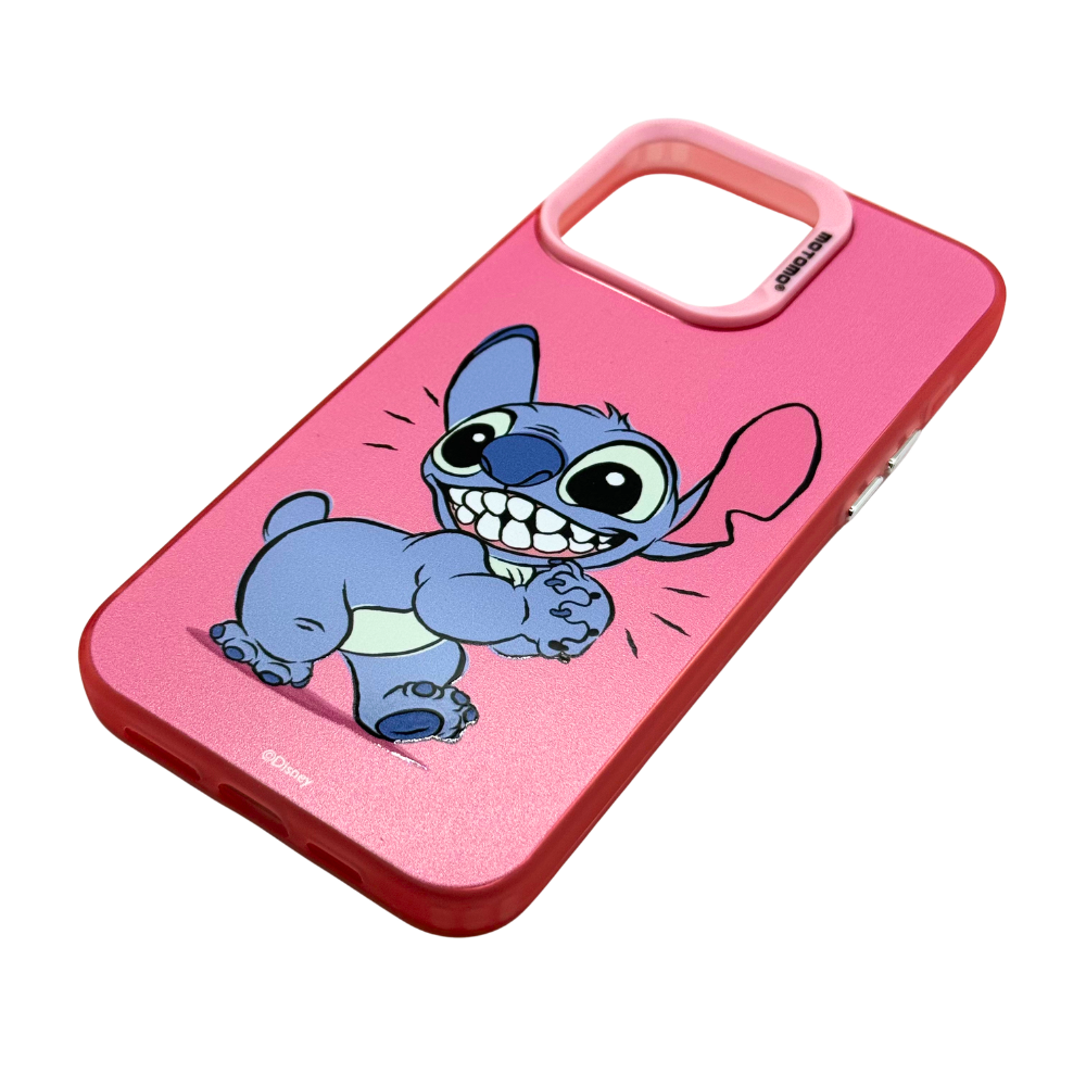Carcasa Stitch Antigolpes para iPhone 15 Pro, Diseño Disney