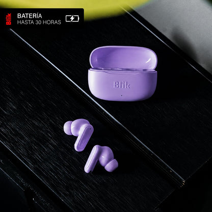 Audifonos Bluetooth Inalámbricos Blik Air500 Lila