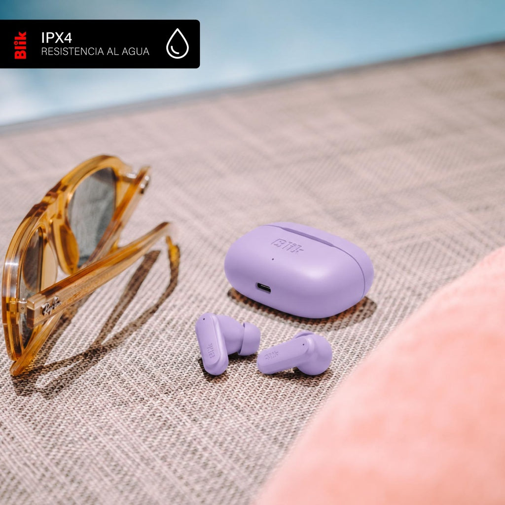 Audifonos Bluetooth Inalámbricos Blik Air500 Lila