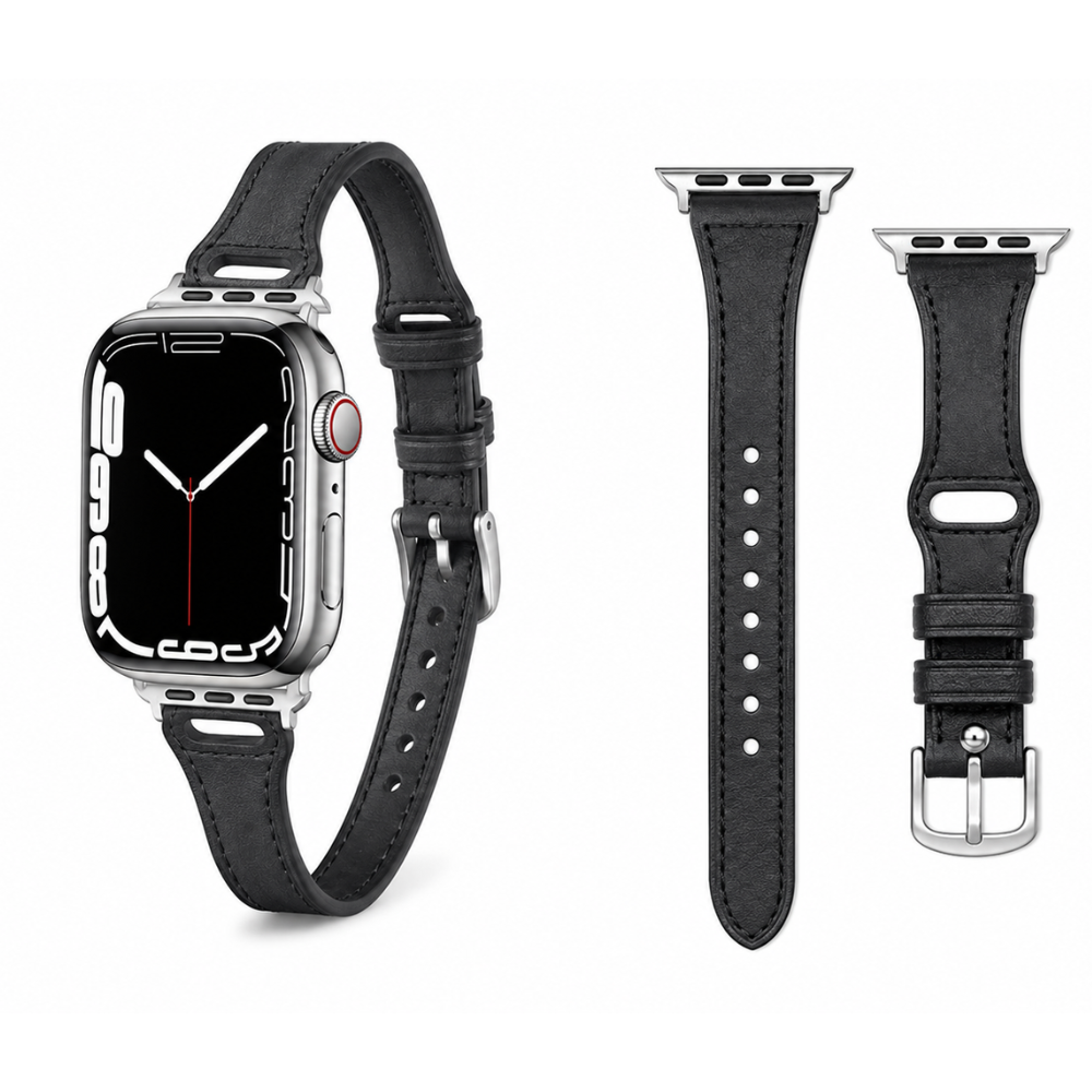 Correa Apple Watch de simil cuero 42-44-46-49mm