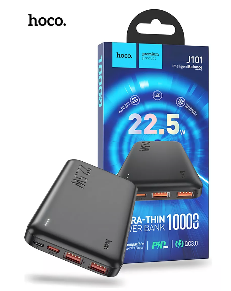 Batería portátil HOCO J101A 10.000mAh