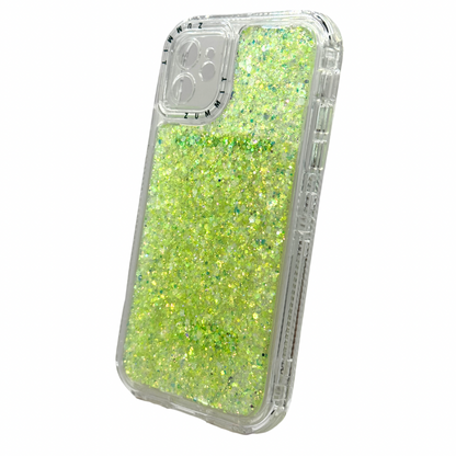 Carcasa 360 para iPhone 11 estilo Glitter