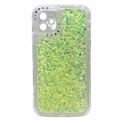 Carcasa 360 para iPhone 11 estilo Glitter