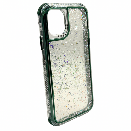 Carcasa 360 para iPhone 11 estilo Glitter