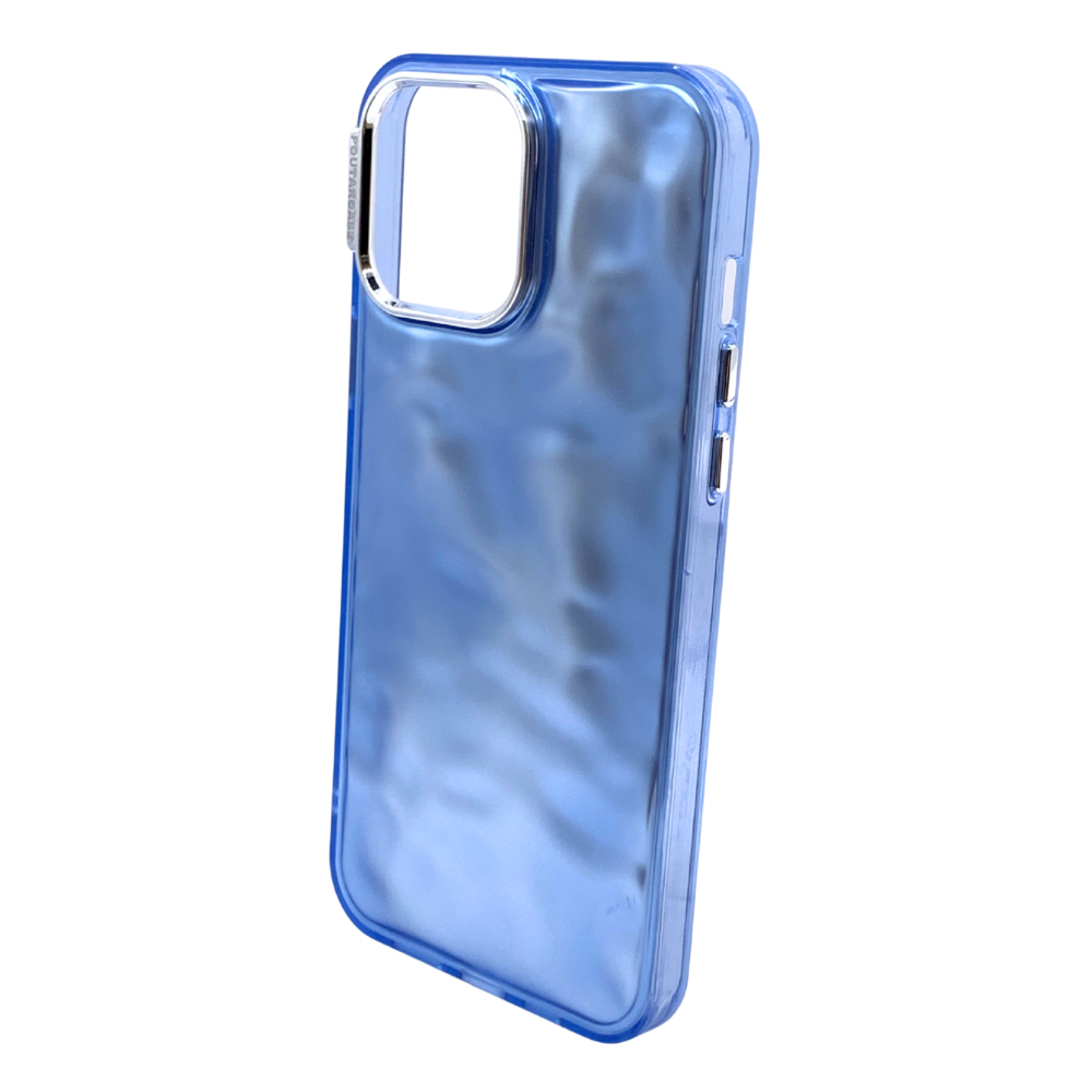 Carcasa Para iPhone 13 Pro Max Estilo Metálico Ondulado