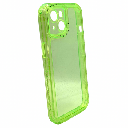 Carcasa Para iPhone 13, iPhone 14 Transparente Con Glitter