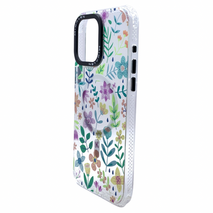 Carcasa Para iPhone 15 Pro Max MagSafe Floral
