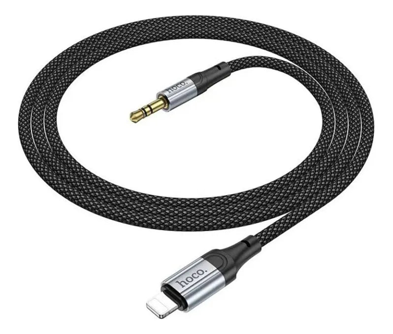 Cable Hoco UPA26 Auxiliar Audio 3.5mm Tipo C 1m Negro