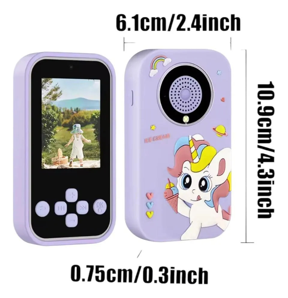 Teléfono Cámara Infantil Unicornio