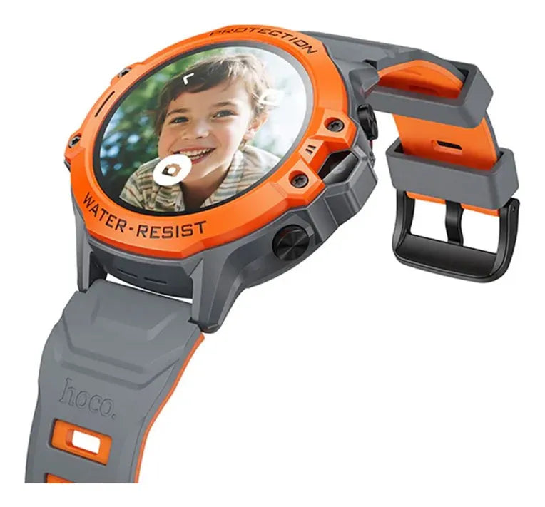 Reloj Smartwatch Niños Camara Sos Gps Hoco Y107 4g