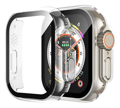 Carcasa Transparente con Vidrio para Apple Watch 49 mm