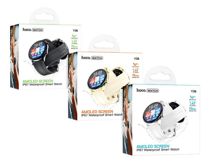 Reloj inteligente Hoco Y38 Amoled Llamadas Ip67