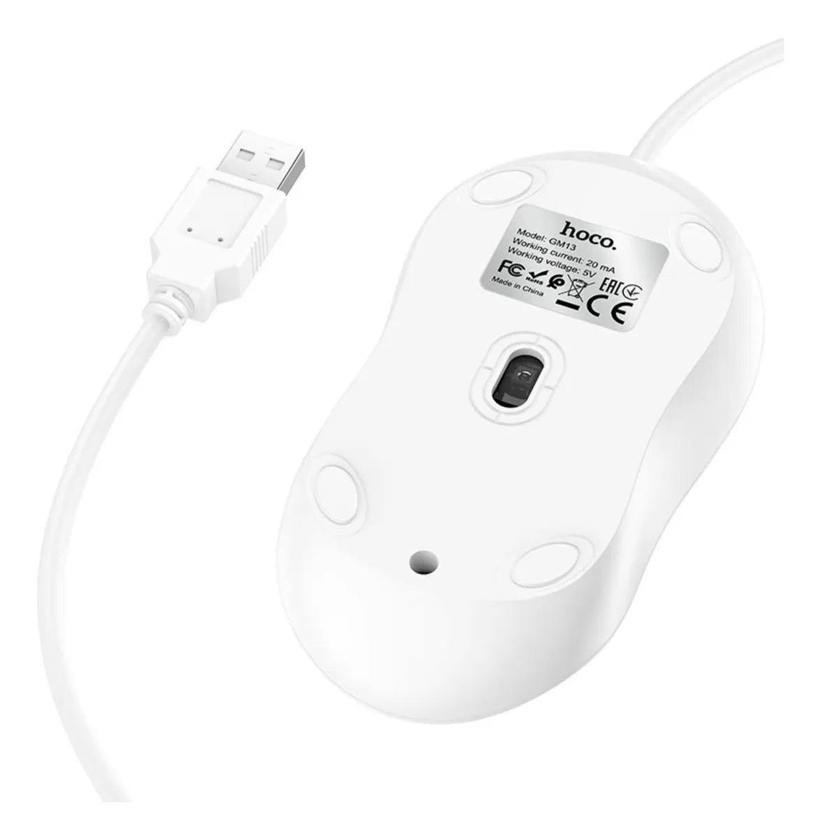 Mouse por cable Hoco GM13
