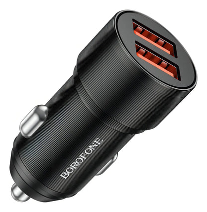 Cargador para auto 18w BOROFONE BZ19B