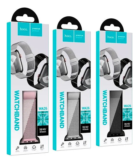 Correa Acero Para Apple Watch Hoco Wa26 42 a 49mm