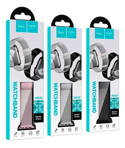 Correa Acero Para Apple Watch Hoco Wa26 42 a 49mm