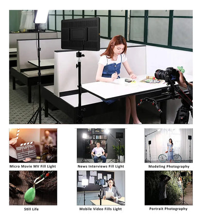 Panel de Luz Led Fotografía Profesional (14X9cm)