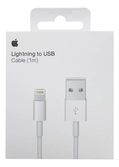 Cable Para Apple iPhone Lightning A Usb 1m