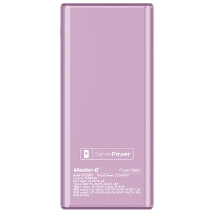 Batería Externa Power Bank 20000 Mah 22.5W UCP10PPD Rosada