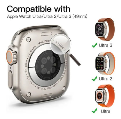 Carcasa Transparente con Vidrio para Apple Watch 49 mm