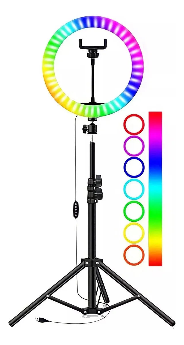 Aro de luz RGB de 36''