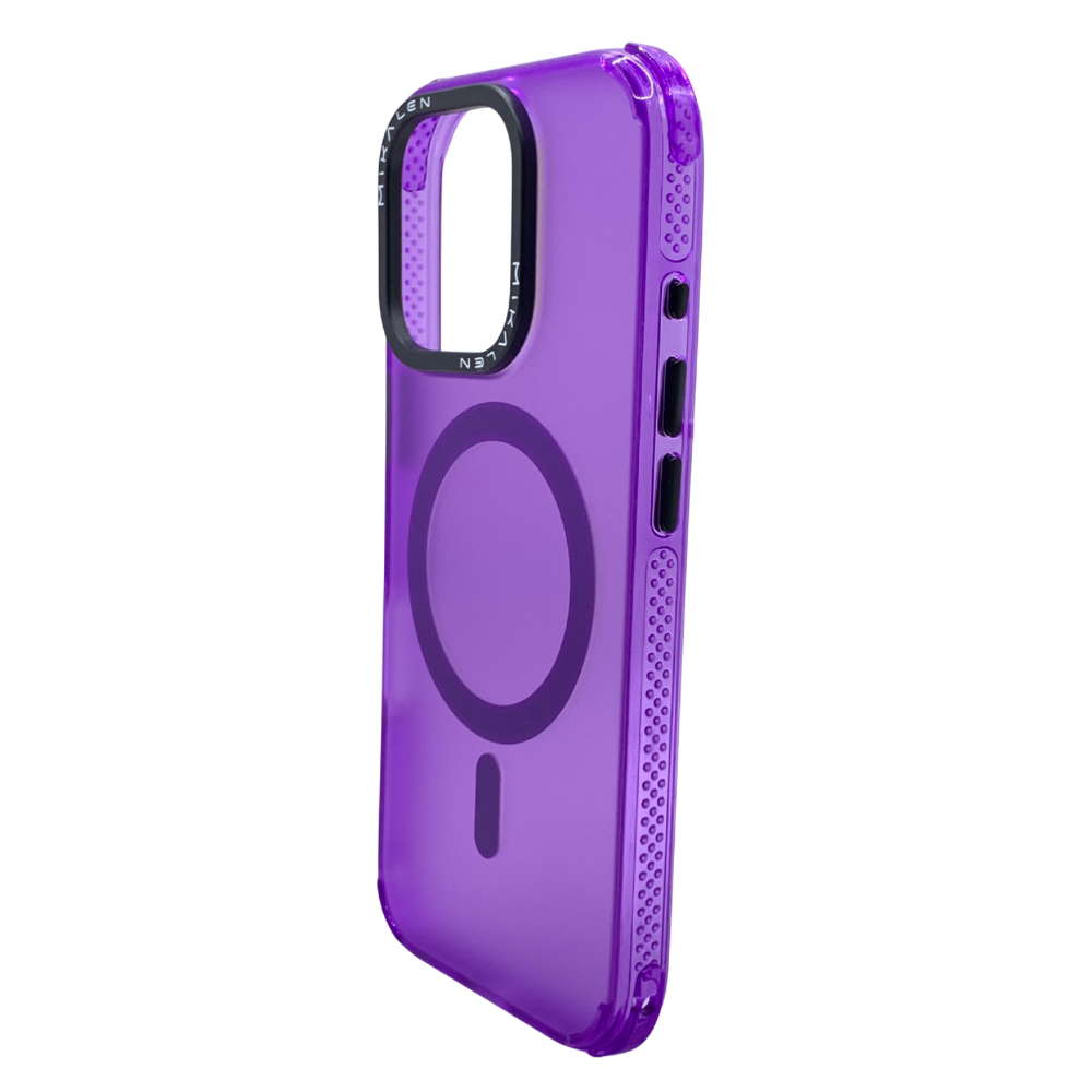 Carcasa Para iPhone 16 Pro MagSafe Morada