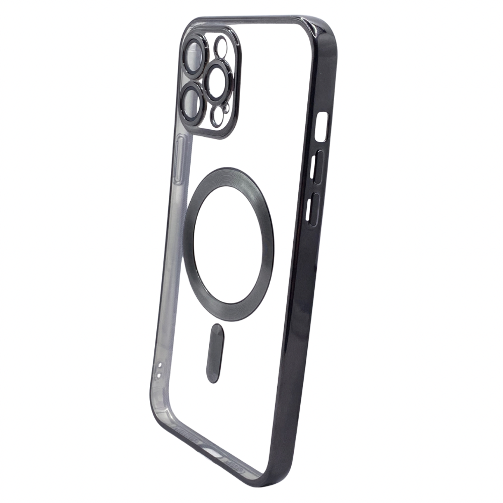 Carcasa Para iPhone 12 Pro Max Transparente Con MagSafe