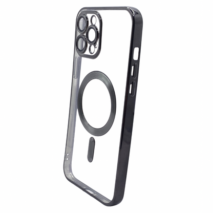 Carcasa Para iPhone 12 Pro Max Transparente Con MagSafe