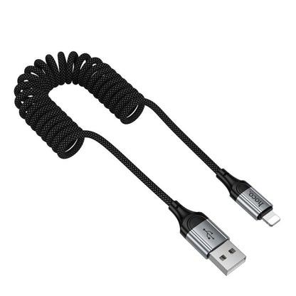 Cable Usb Para Lightning Hoco X121 1.5m 2.4a Negro