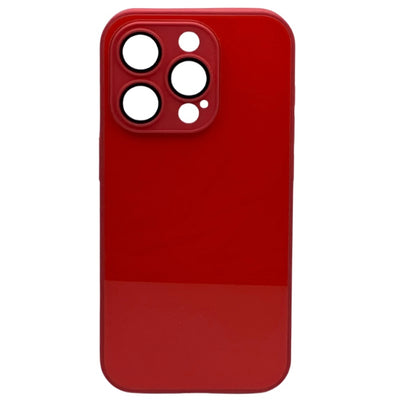 Carcasa Para iPhone 15 Pro Max Rojo Sólido