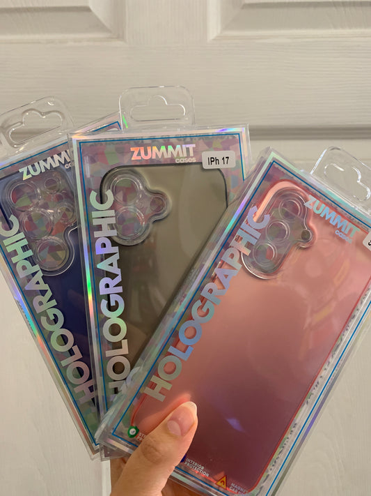 Case iPhone 12 Holographic Unicolor