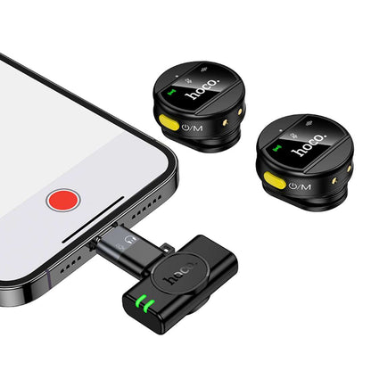 Micrófono Hoco L22 Inalámbrico Tipo C Iphone Cancelación de Ruido