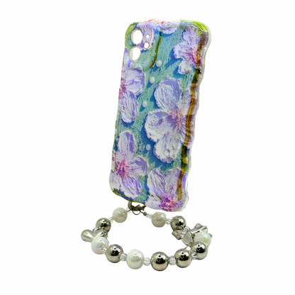 Carcasa Tornasol Floral para iPhone 11 con Strap de Regalo!