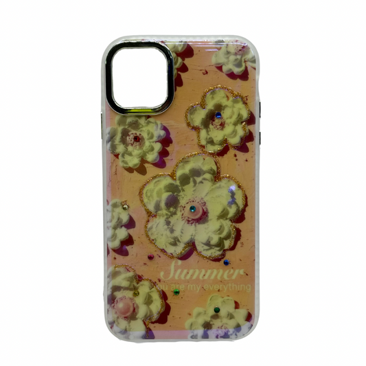 carcasa para iPhone 11 floreado