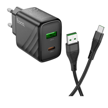 Cargador Rápido con cable USB a tipo C Hoco CS23A
