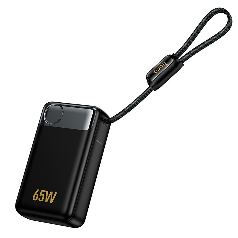 Powerbank Carga Rapida Hoco Q53 12000 Mah 65w Negro
