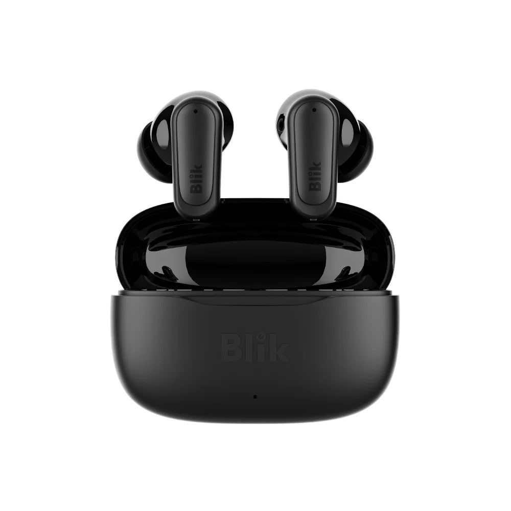 Audifonos Bluetooth Inalámbricos Blik Air500 Negro 30 hrs