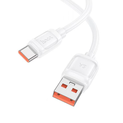 Cable Usb a Tipo C Hoco X115 100w 1 Metro Blanco