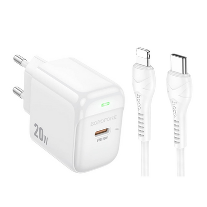 Cargador tipo C a Lightning Borofone y Hoco