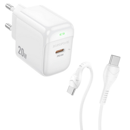 Cargador tipo C a C Borofone y Hoco