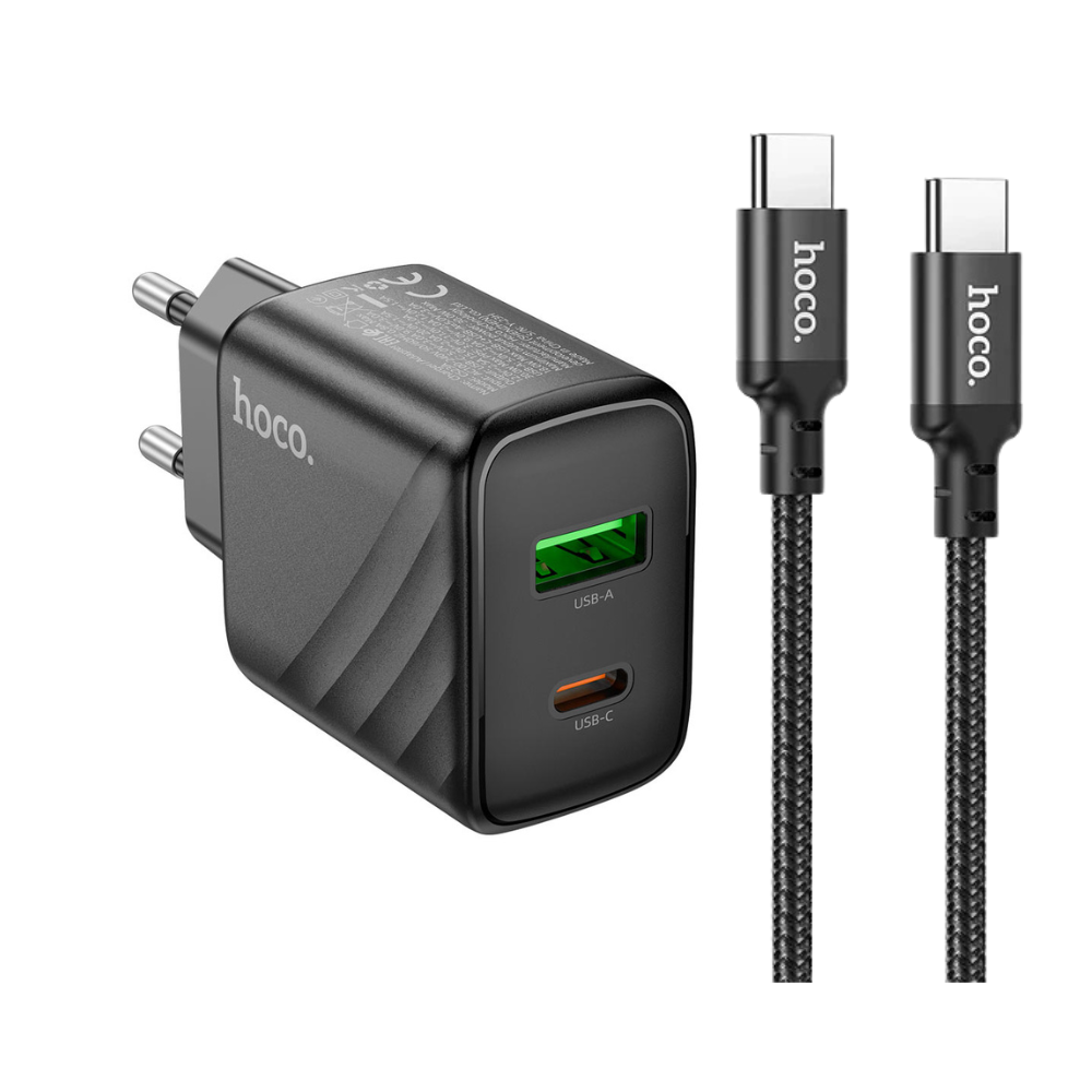 Cargador Rápido con cable C a C Hoco CS23A