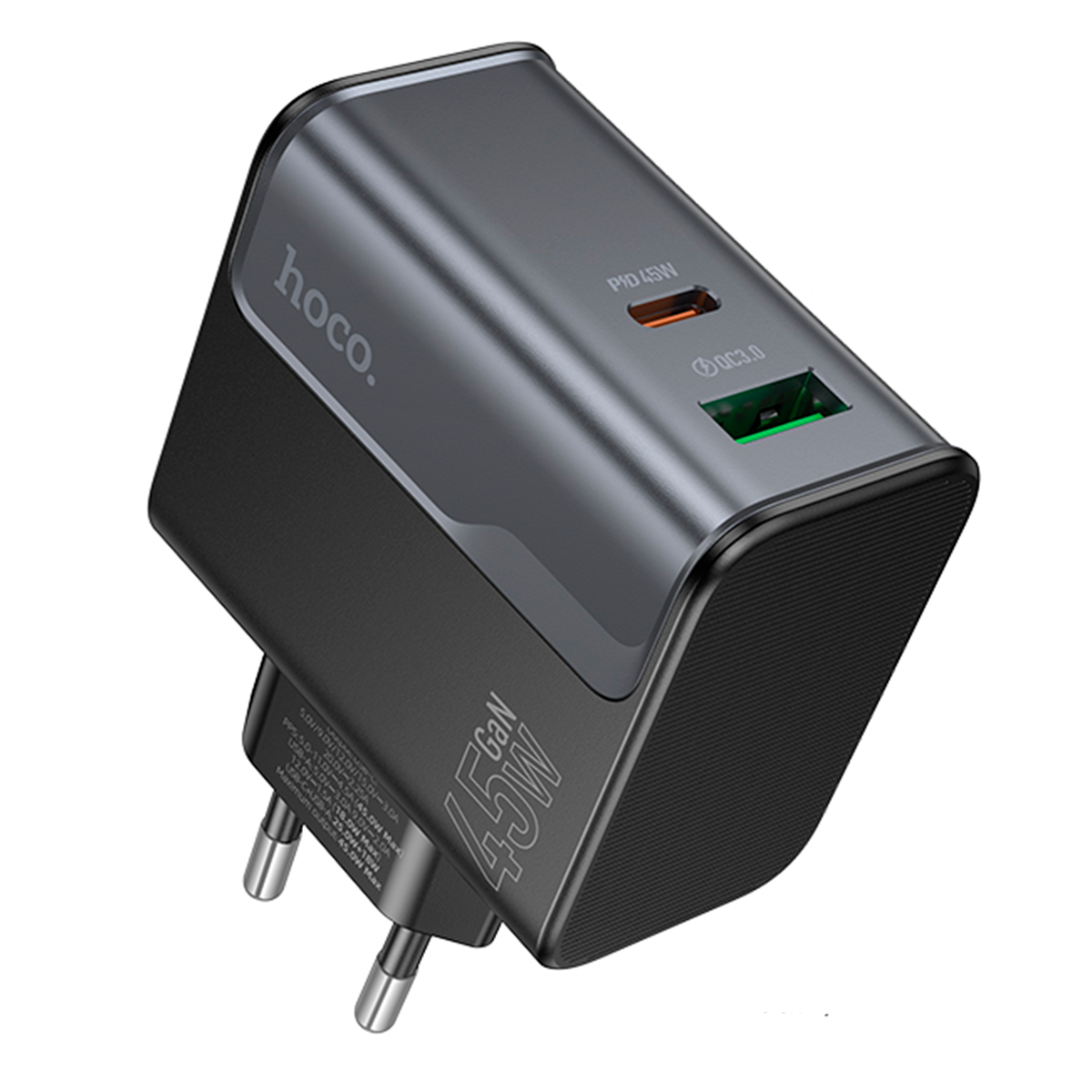 Cargador Carga Super Rapida Hoco Cs74a 45w Tipo C Usb