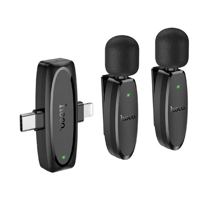 Microfono Dual Lightining A Tipo C Hoco L15