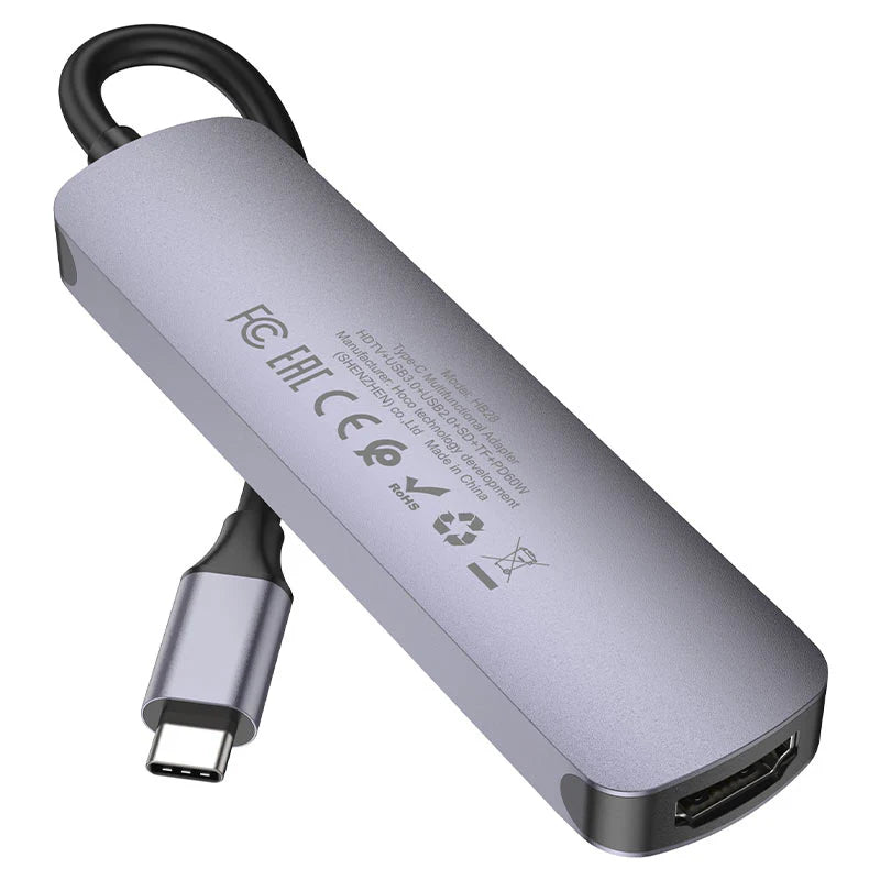 Hub Hoco HB28 Tipo C 6 en 1